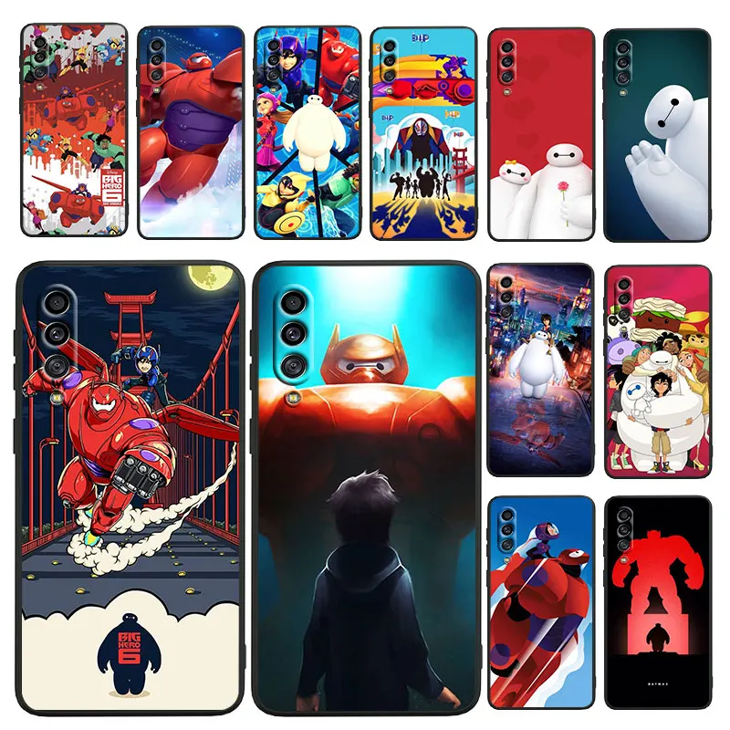 

Big Hero 6 Baymax Phone Case For Samsung Galaxy A73 A72 A71 A70 A53 A52 A51 A50 A42 A41 A40 A33 A32 A31 A30 A30S Black luxury