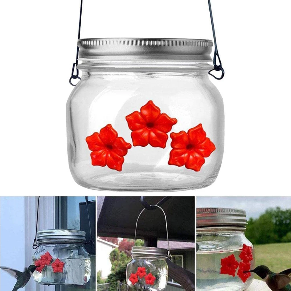 Пластиковая кормушка для животных портативная подвесная комнатных и уличных