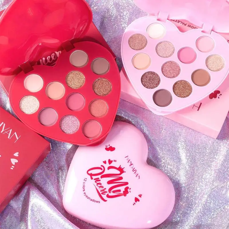 

Eye Shadow Plate Makeup Pigment Matte Luminous Waterproof Glitter Shimmer Cosmetic Eyeshadow Pallet Bright Color Eye Make Up