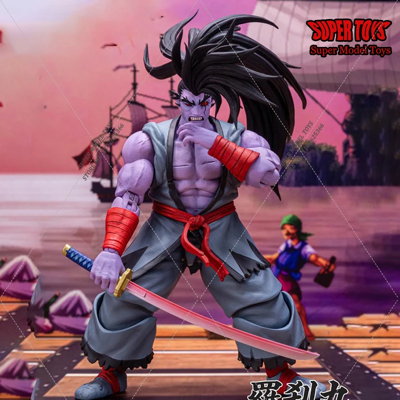 

In Stock Original Storm Toys ST SNSS03 1/12 Scale Rasetsumaru Samurai Shodown VI Anime Action Figure Model Collectible Model Toy