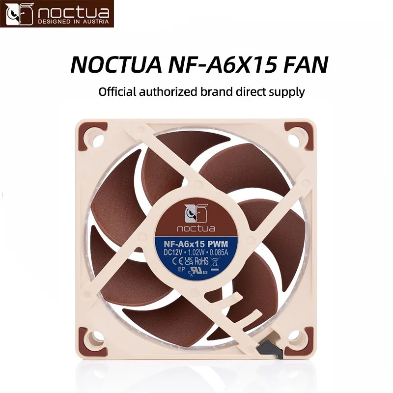 NOCTUA NF-A6x15 интеллектуальный контроль температуры SSO магнитно-стабилизированный