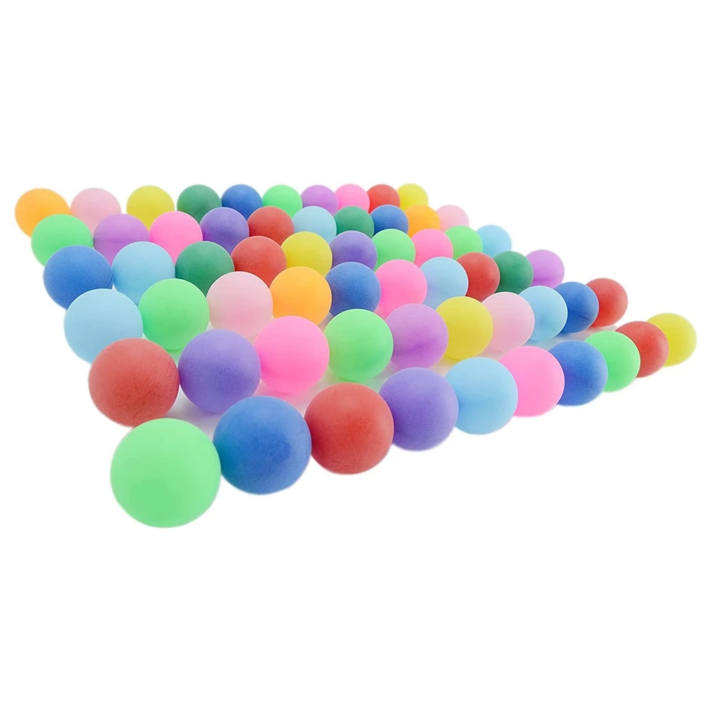 

150 Pcs 40mm Ping Pong Balls,Advanced Table Tennis Ball,Ping Pong Balls Table Training Balls,Multicolor