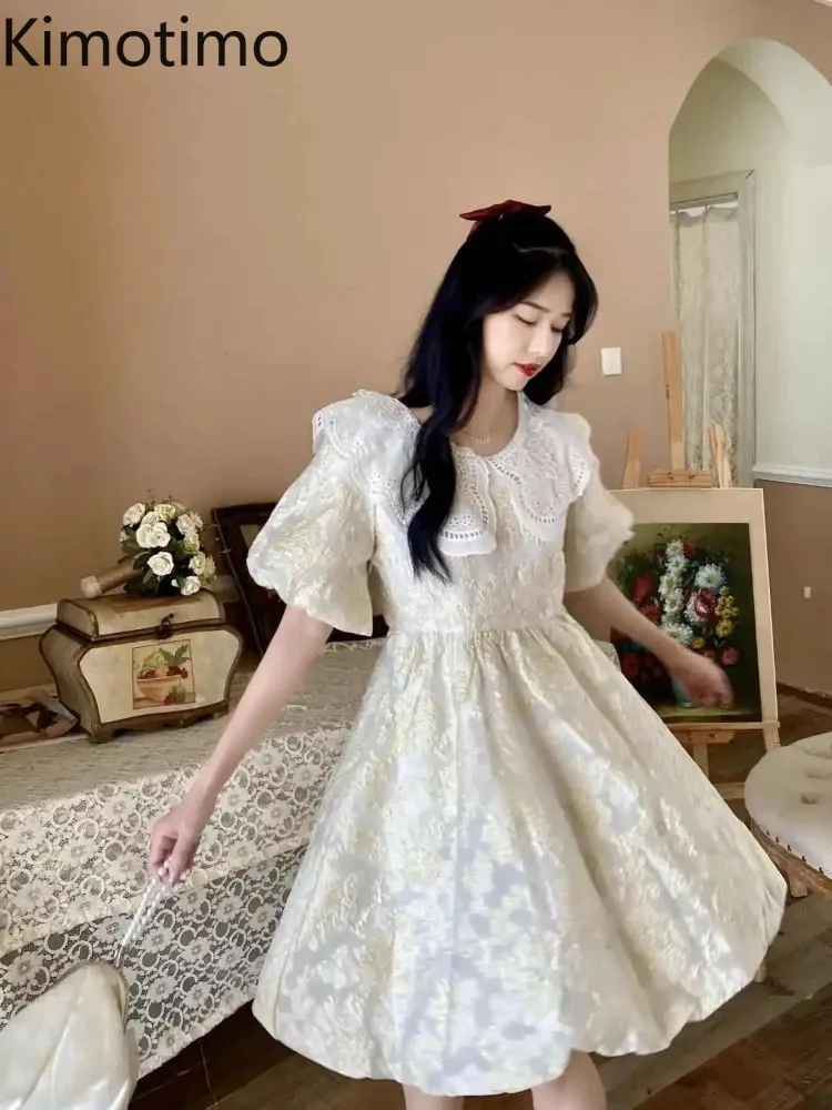 Платье для принцессы на день рождения Topenomi с французским пышным рукавом