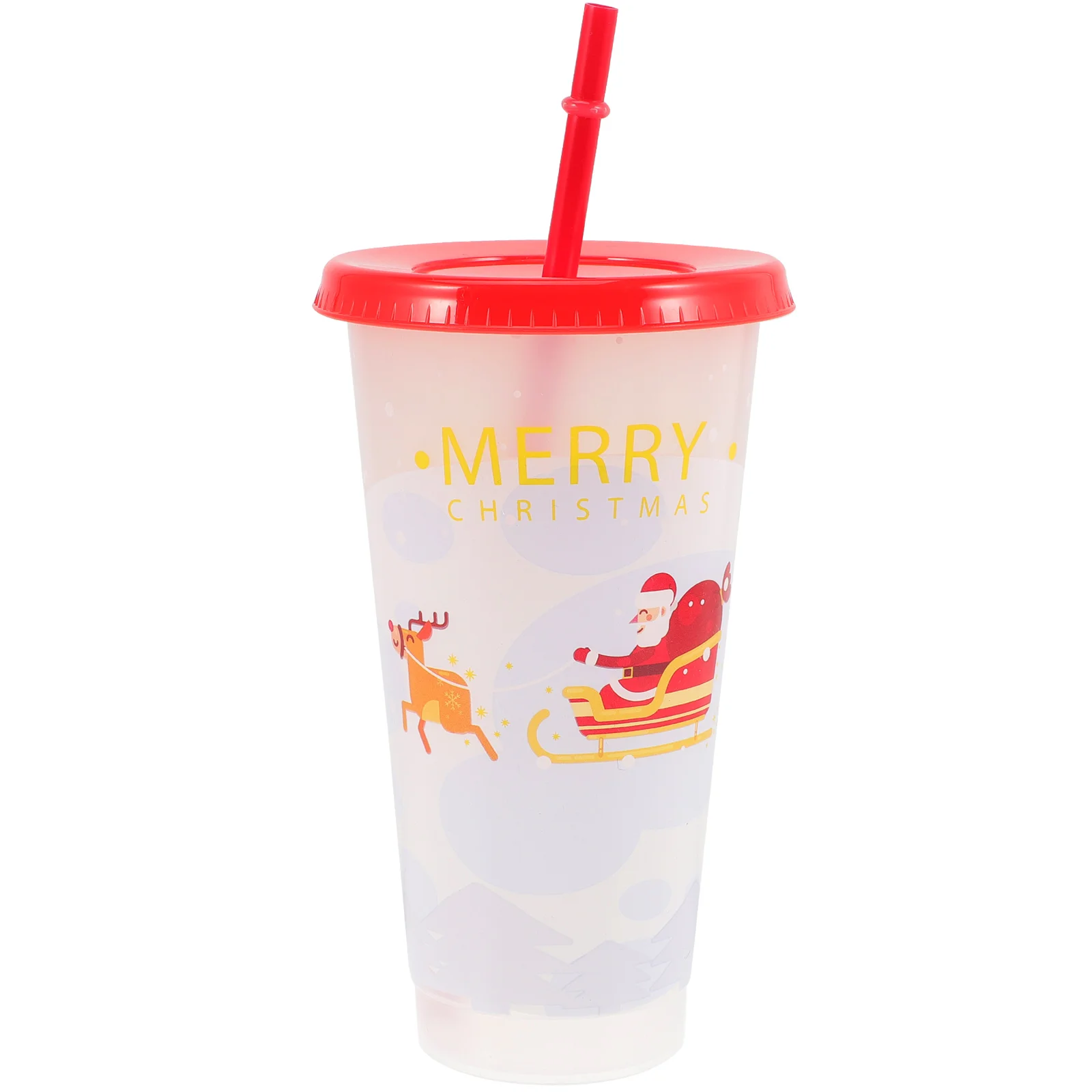 

Cup Mug Water Christmasmilk Drinking Cups Xmastumbler Coffee Lids Party Cold Decorative Color Lid Drink Tumblers Travel Straw
