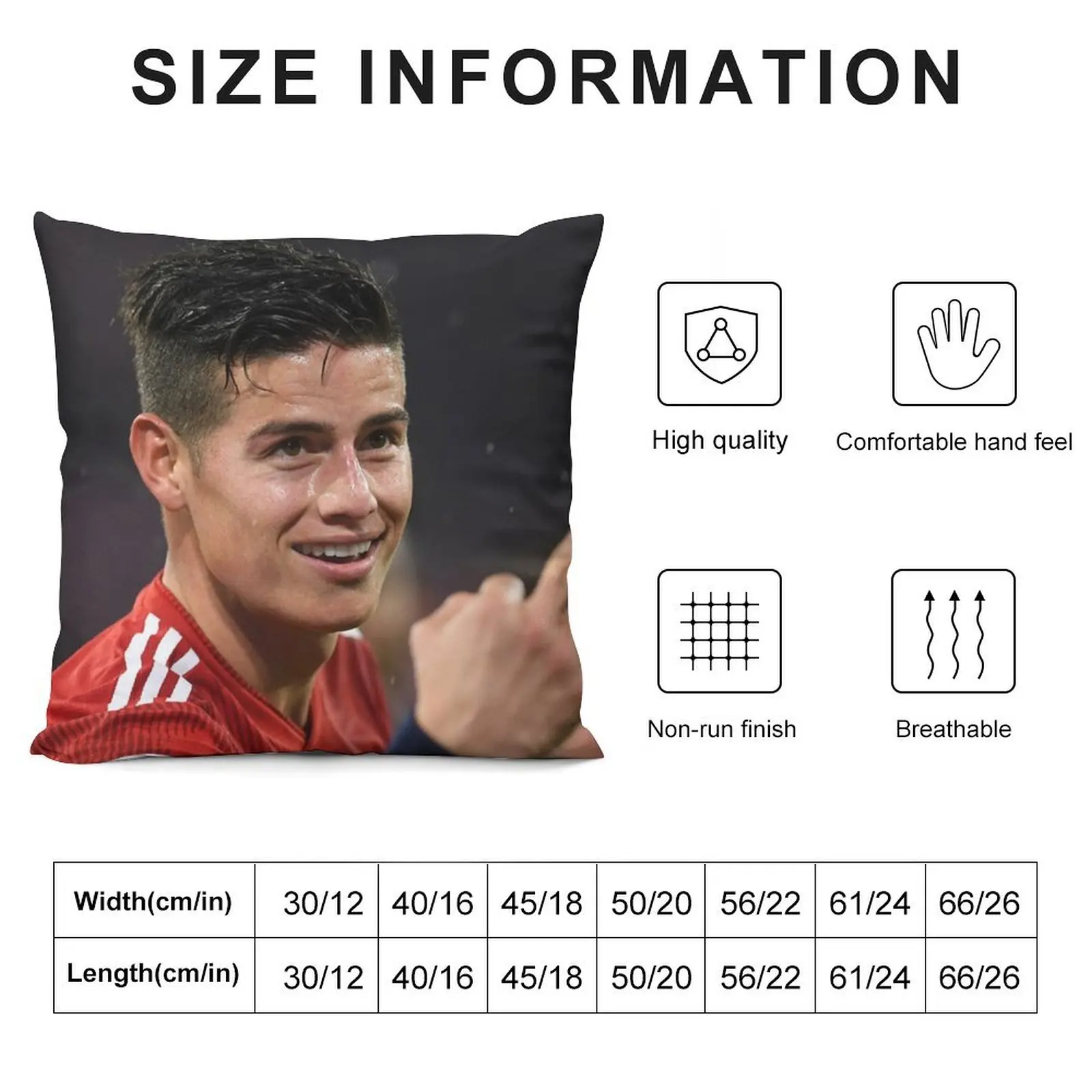 Декоративная подушка Джеймса Родригеса декоративные наволочки для диванов