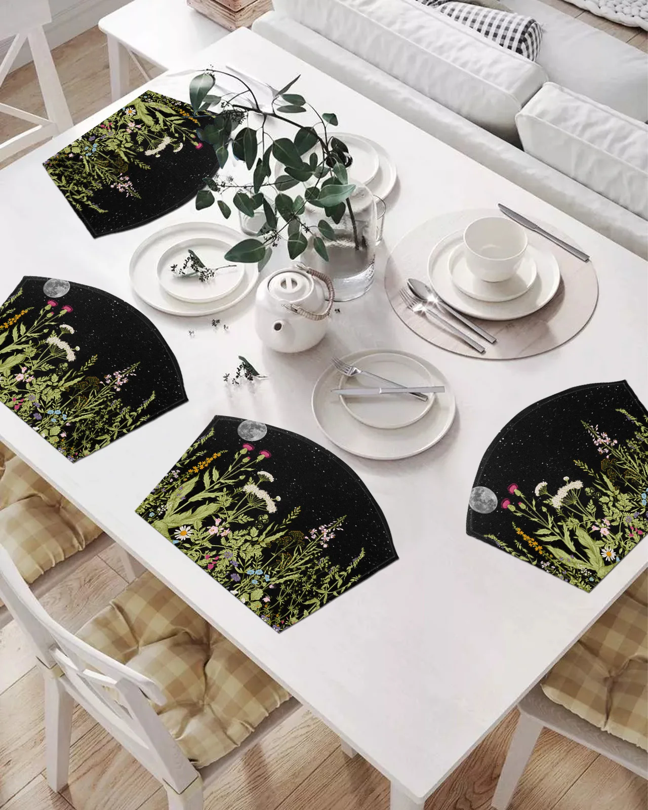 

Набор столовых приборов в форме веера, 2/4/6 шт.