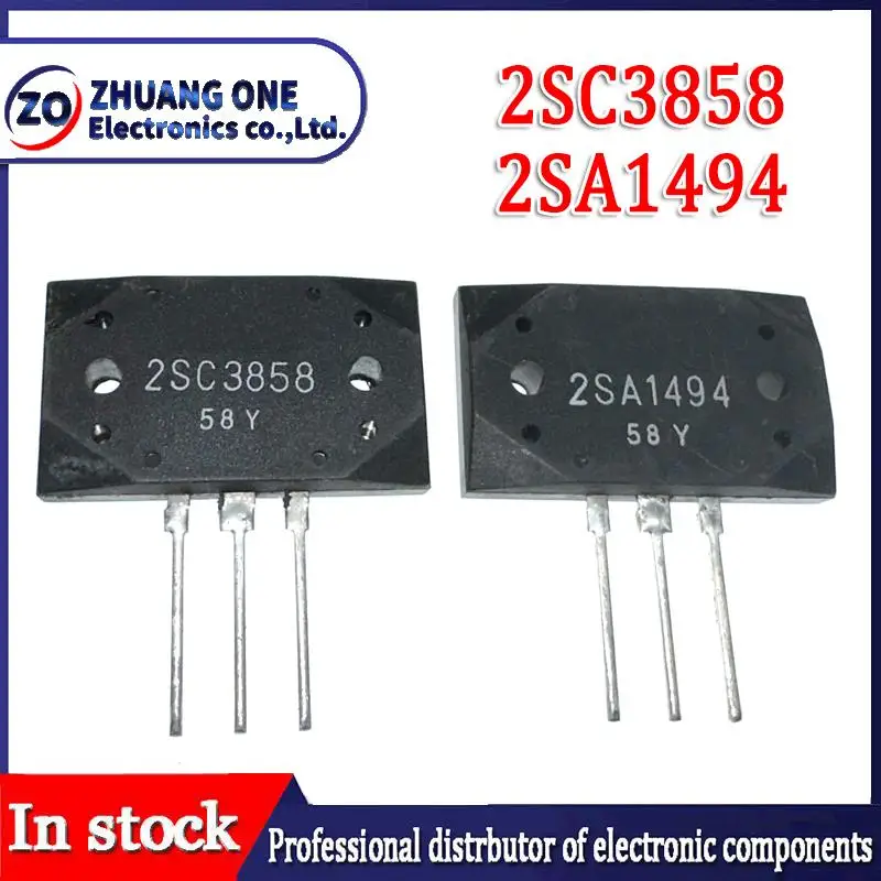 5 пар 2SA1494 2SC3858 MT-200 Silicon NPN + PNP, усилитель звука, транзистор