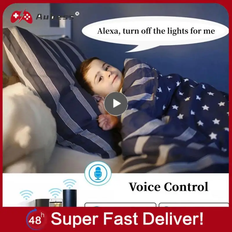 

2/3/5PCS Tuya Outlet With Light Sensor Night Light Timing Smart Socket Voice Control 16a Us Plug Smart Outlet Wifi Smart Life