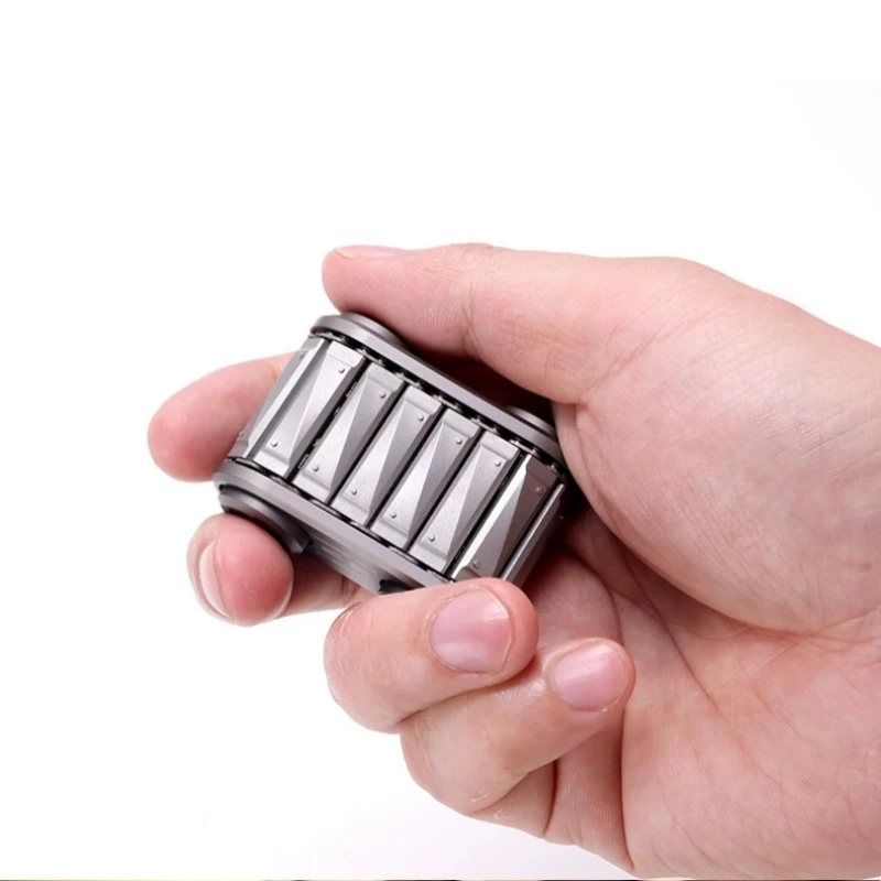 Убеждение EDC Металлический Спиннер Танк Шестерня Ролик Антистрессовые Сенсорные