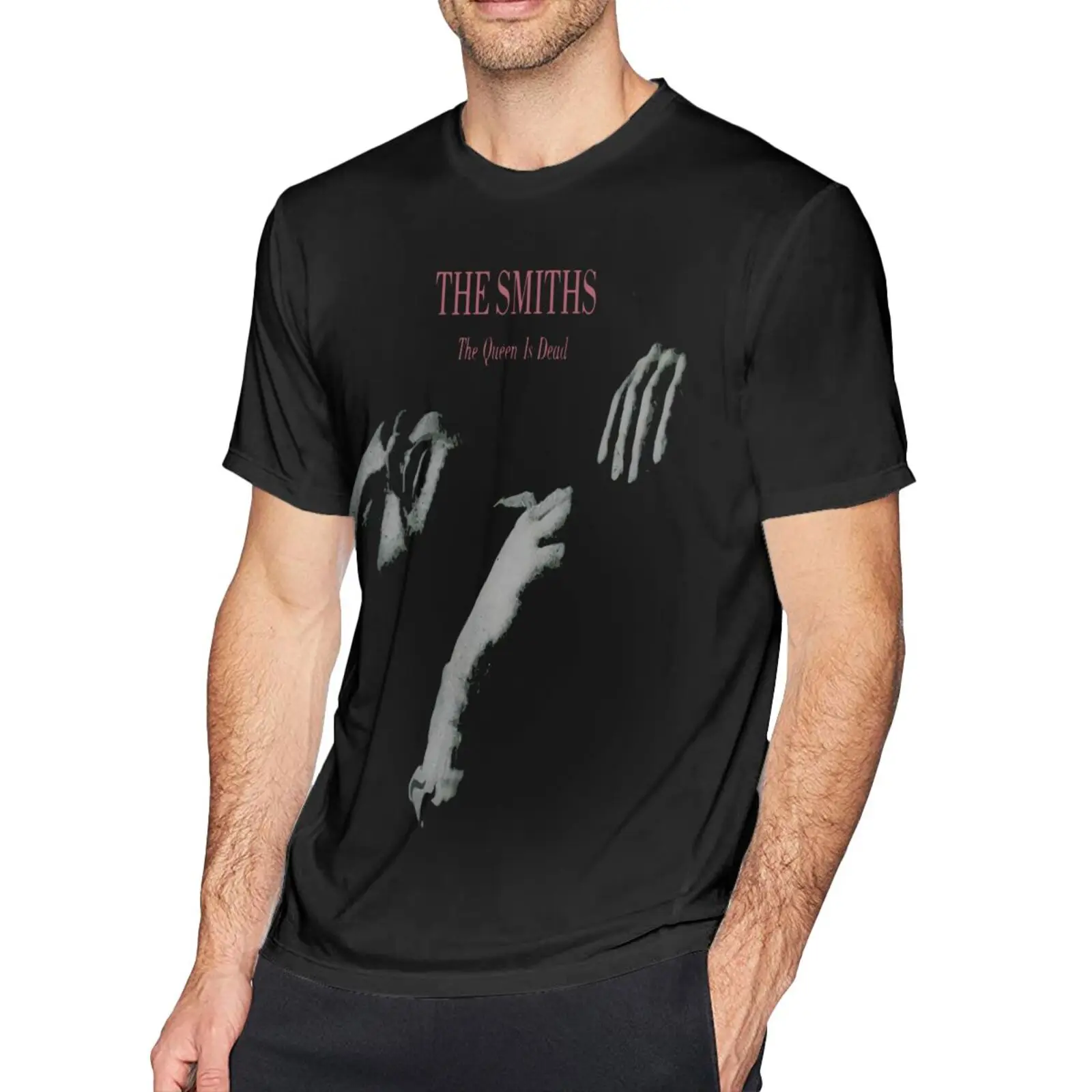 

Футболка мужская с рисунком альтернативной волны и королевы The Smiths, винтажная одежда, топ с графическим рисунком