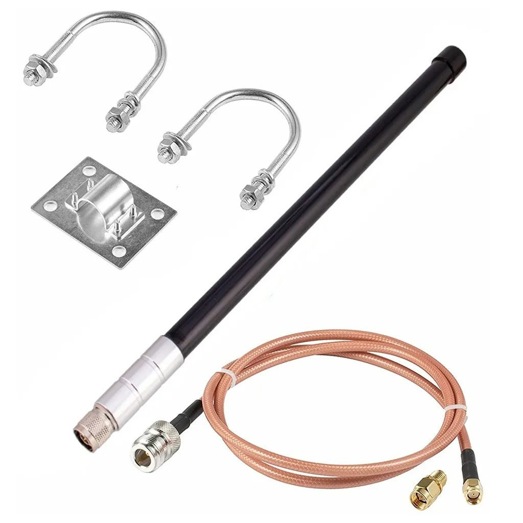 

Replacement LoRa Antenna 8 DBi Omni-Directional 860-930MHz For Helium Hotspot Miner RP-SMA Female To SMA Male Connecter