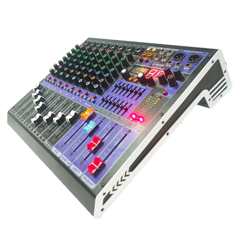 

TX-1202FX Professional Digital 99DSP 12channels Audio Mixing Console with USB