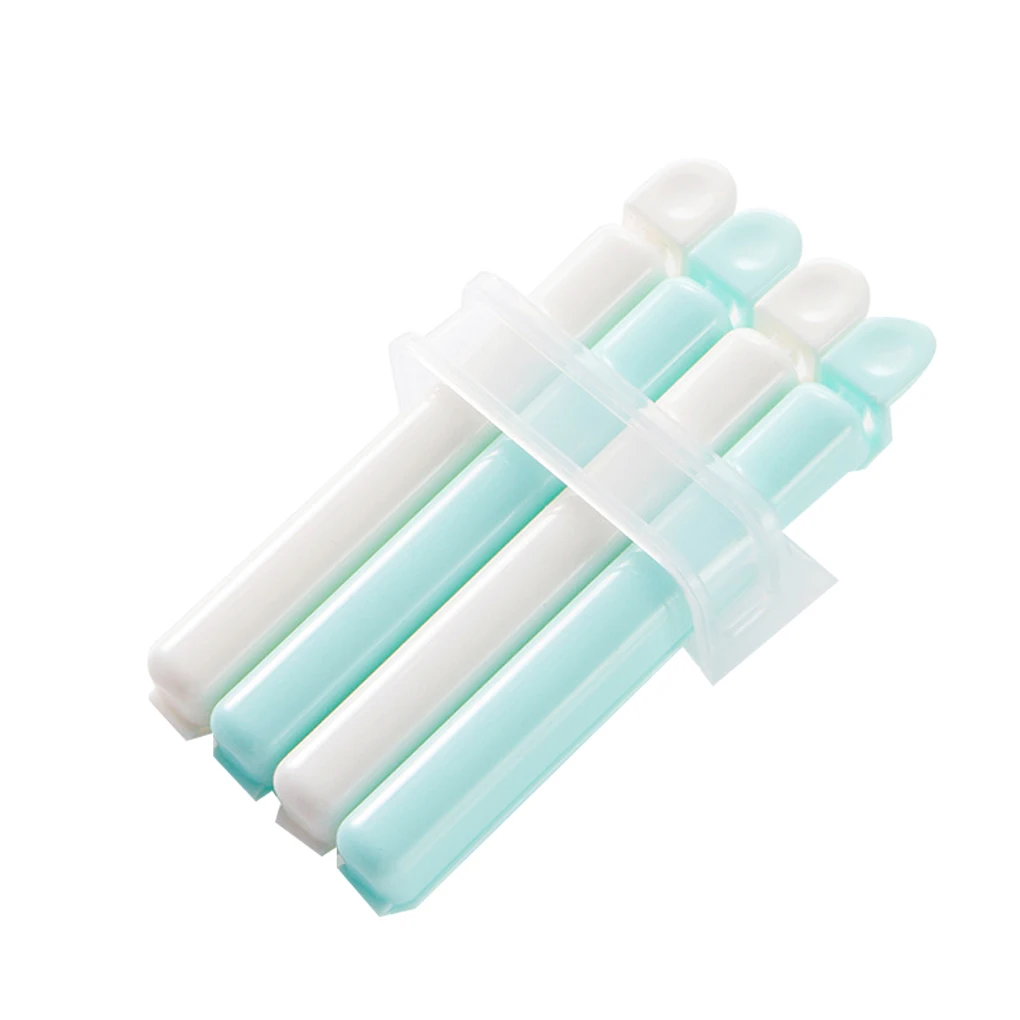 

Suction Type Solid Color Food Bag Sealing Clip Set Food Preservation Plastic Bag Snack Pouch Sealer