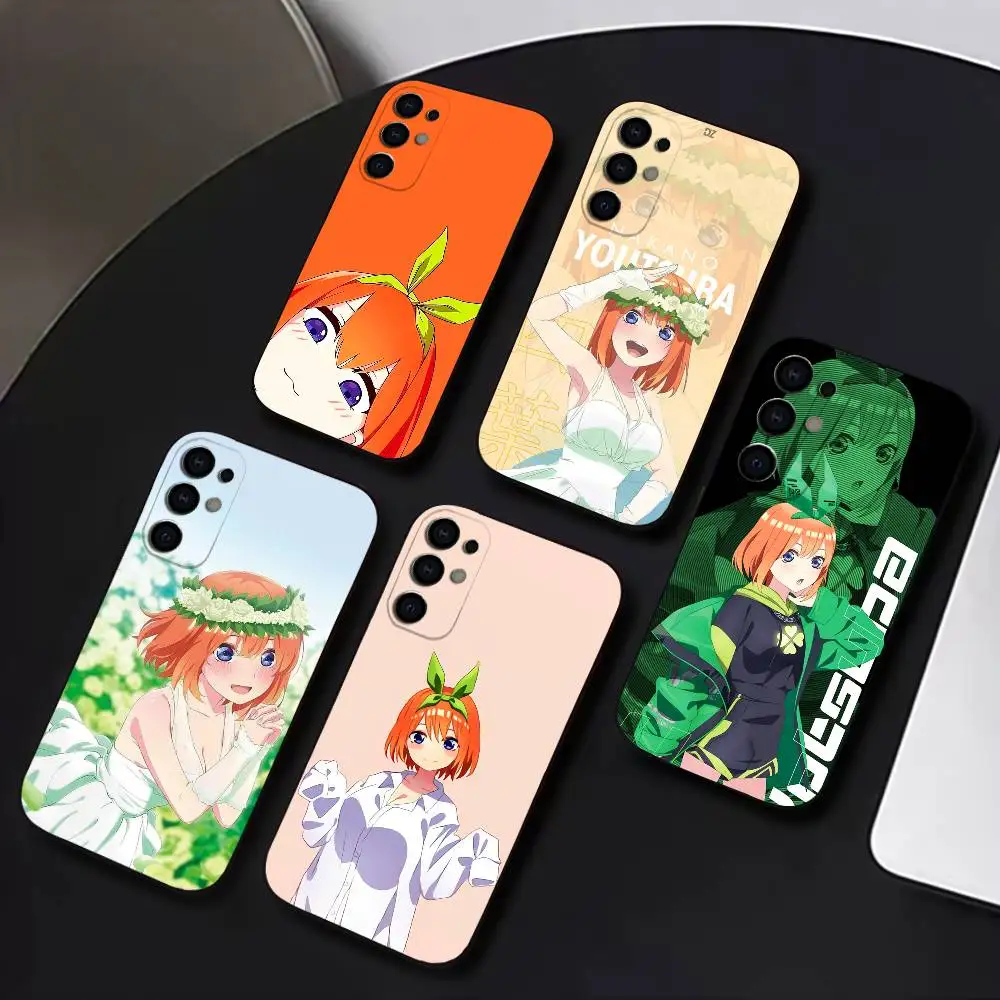 Фото Чехол для телефона Y-Yotsuba N-Nakano для Samsung S25, S24, S21, S22, S23, S30, Ultra, S20, Plus, мягкий силиконовый черный чехол №1