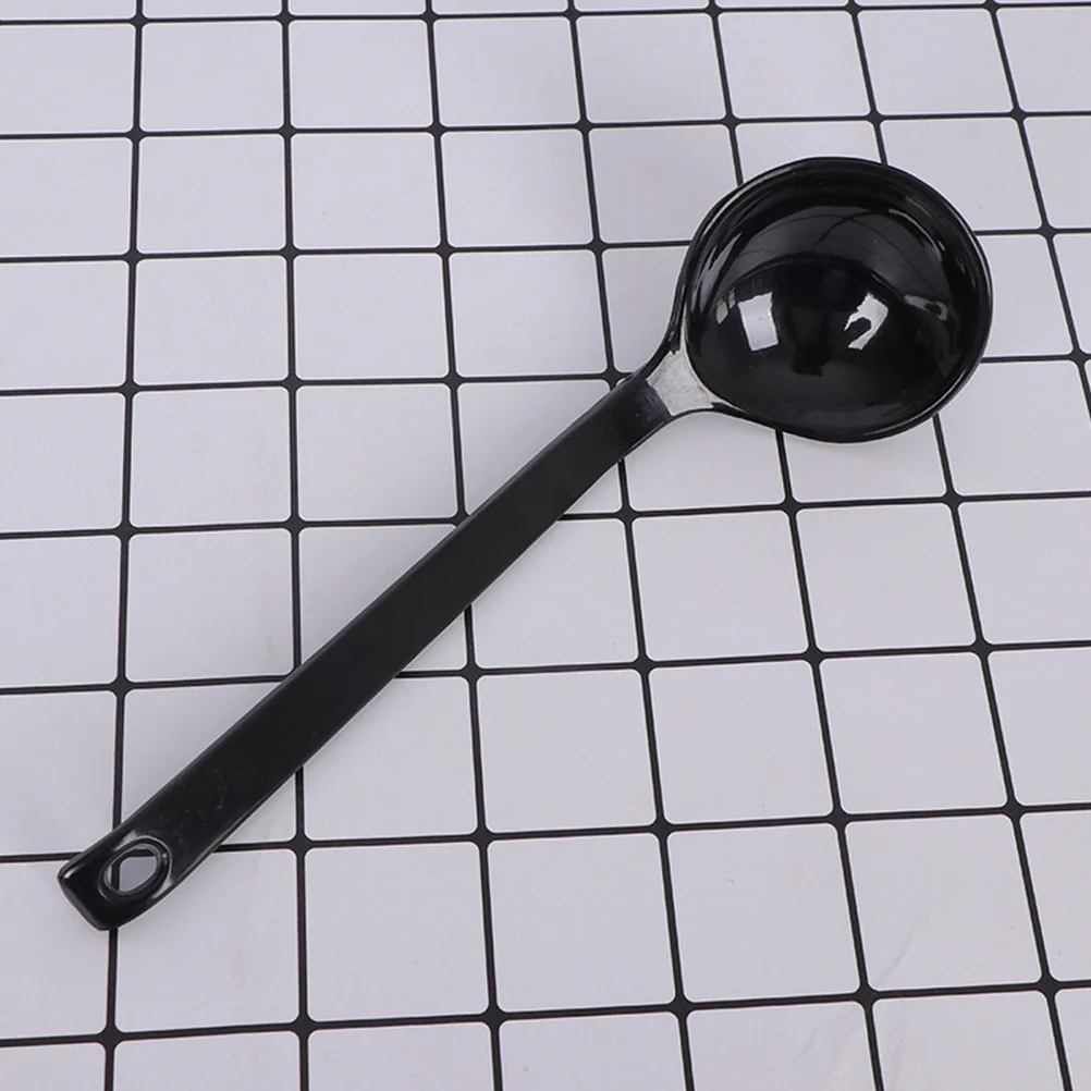 5 шт. ложки для супа горячий горшок приправа ресторанная посуда смешивание черной