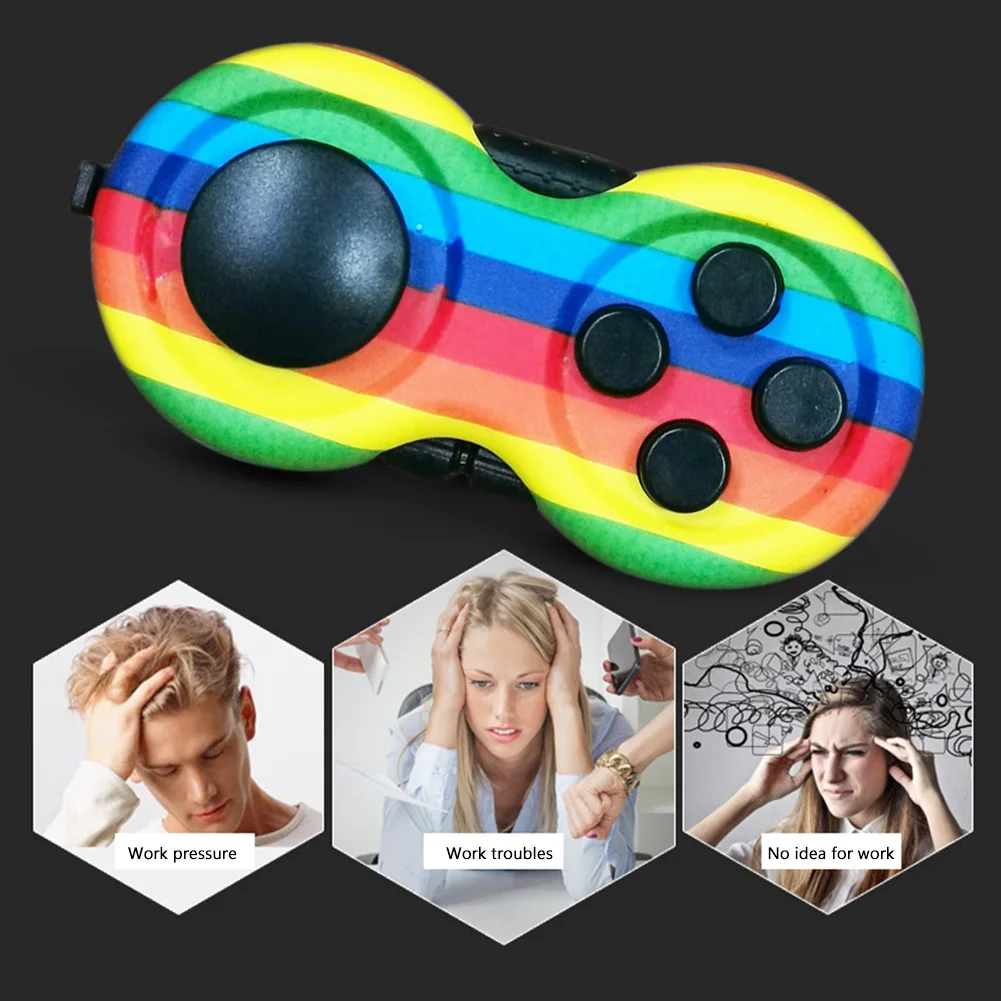

Interactive Puzzle Dimple Fidget Toy Creative Game Pad Toy Kids Stress Relief Squeezing Interactive Accessories