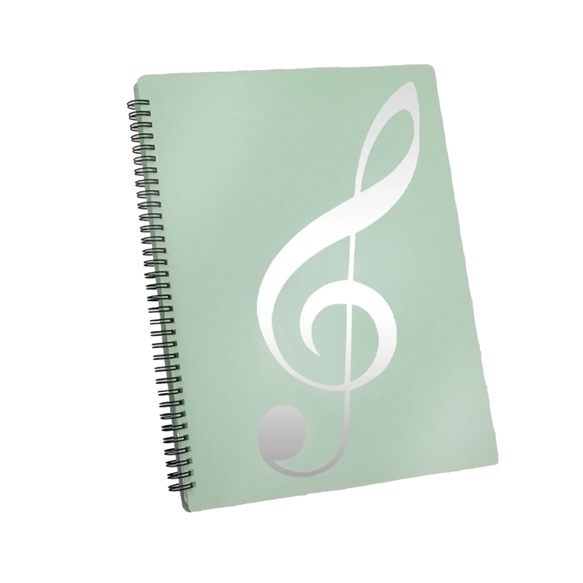 

Sheet Music Folder, 60 Pages Capacity, Sheet Music/Holder,Fits Letter Size A4, Writable & Detachable (Green)
