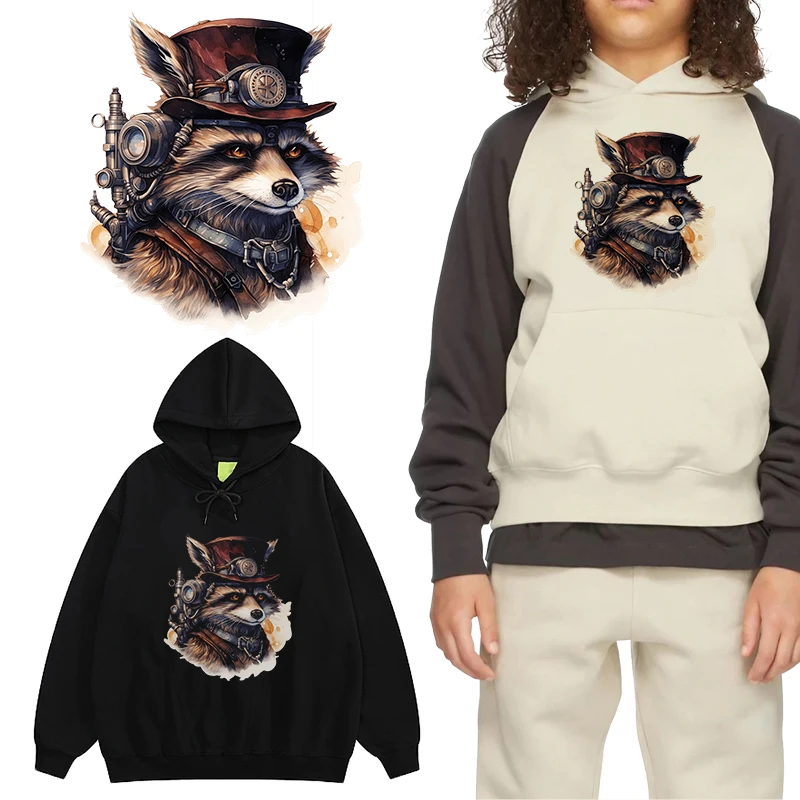 Комбинированные нашивки в стиле ретро с паровыми животными и миром для