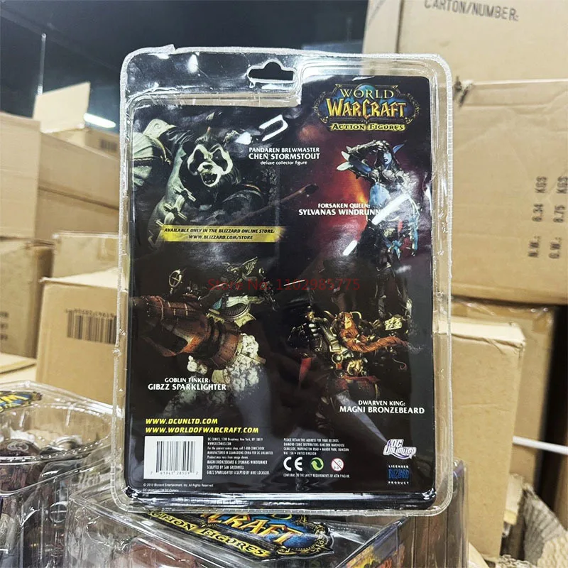 Dc6 Wow Gibzz Зажигалка Гоблин Тинкер 7 дюймов ПВХ Модель игрушка экшн-фигурка Коллекционная модель искусственные настольные подарки (art.: 3920c647de759) - 3920c647de759