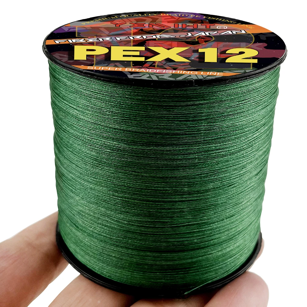 

Леска рыболовная плетеная, 12 нитей, 300 м, 11,3-54,5 кг