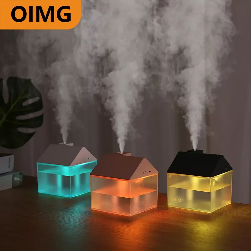 

3 In 1 USB House Humidifier 250ml Ultrasonic Air Mist Maker Portable Aroma Essential Oil Diffuser Color Night Lamp Humidificador