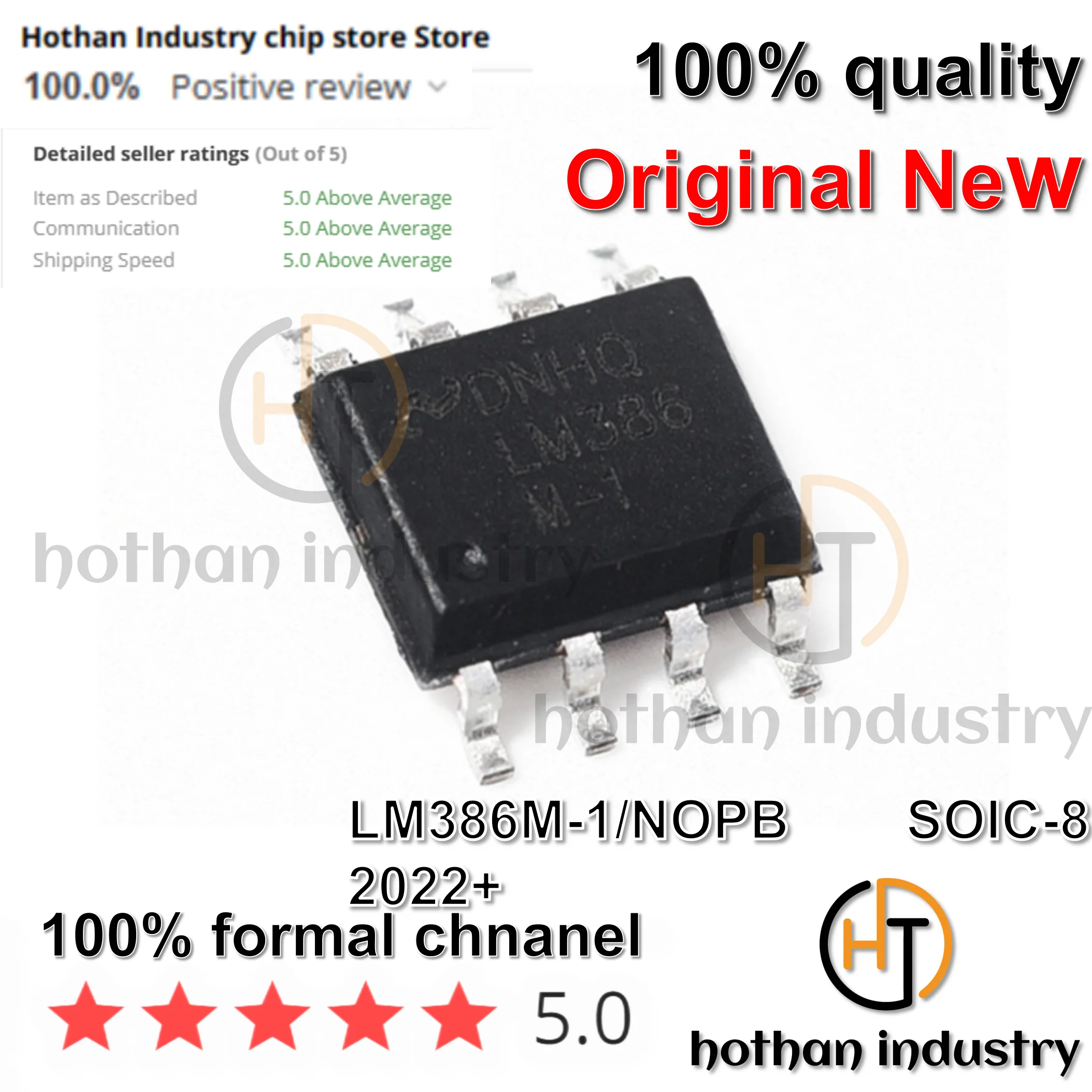 [10 шт.] LM386M-1/NOPB LM386 Высококачественные Новые 100% оригинальные аудиоусилители с низким напряжением VLTG, аудиоусилитель PWR