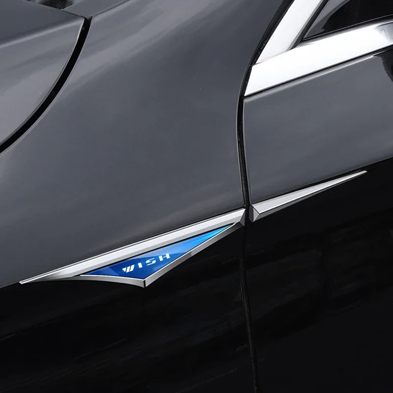 Автомобильные 3d наклейки из сплава 2 шт. автомобильные аксессуары для Toyota wish