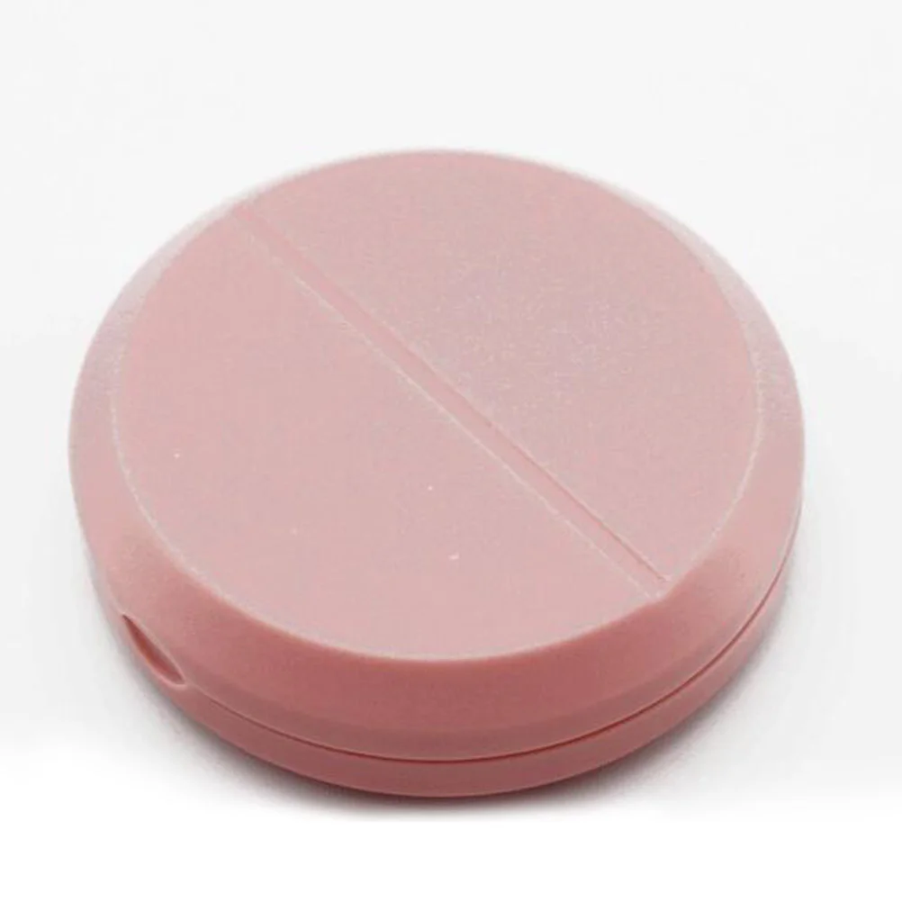 

1 Pc Portable Splitter Round Tablet Multifunction Storage Box