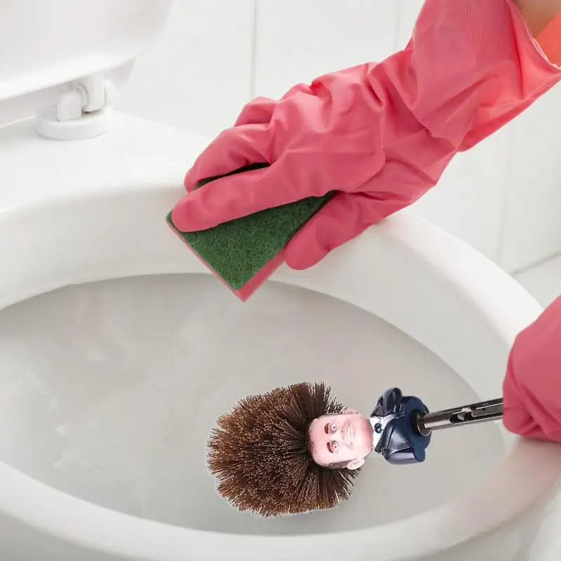 Держатели для туалетных щеток WC Borstel Emmanuel Macron Brosse Оригинальная щетка унитаза Trump