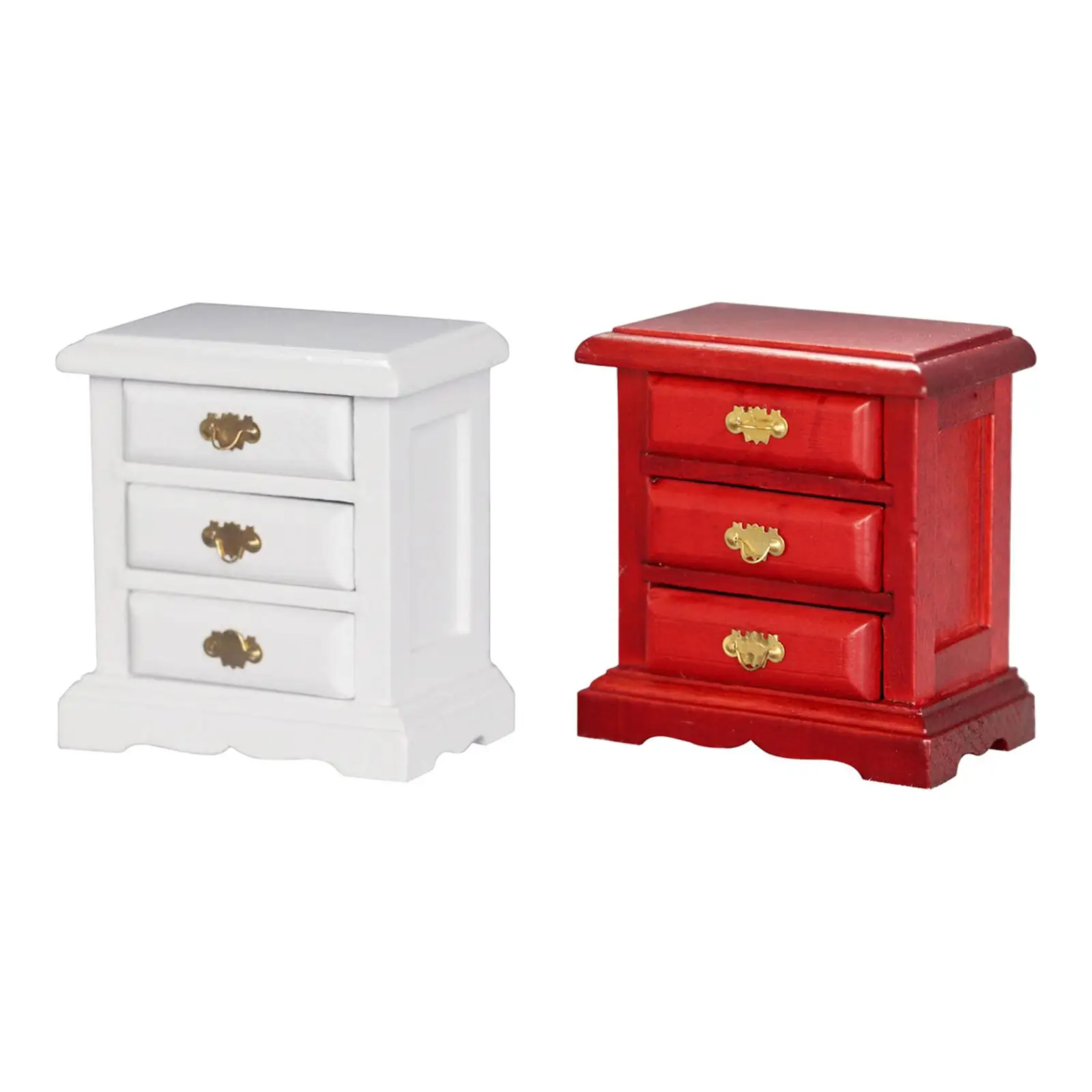 

1/12 Dollshouse Bedside Furniture Dolls House Furniture Mini Furniture Model