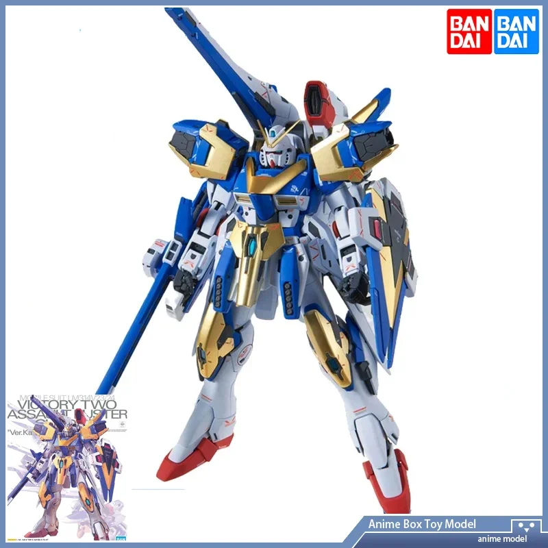 Gundam BANDAI PB Limit MG 1/100 Victory Two Assault Buster Ver.Ka Сборка Экшн Мех Оригинальный продукт