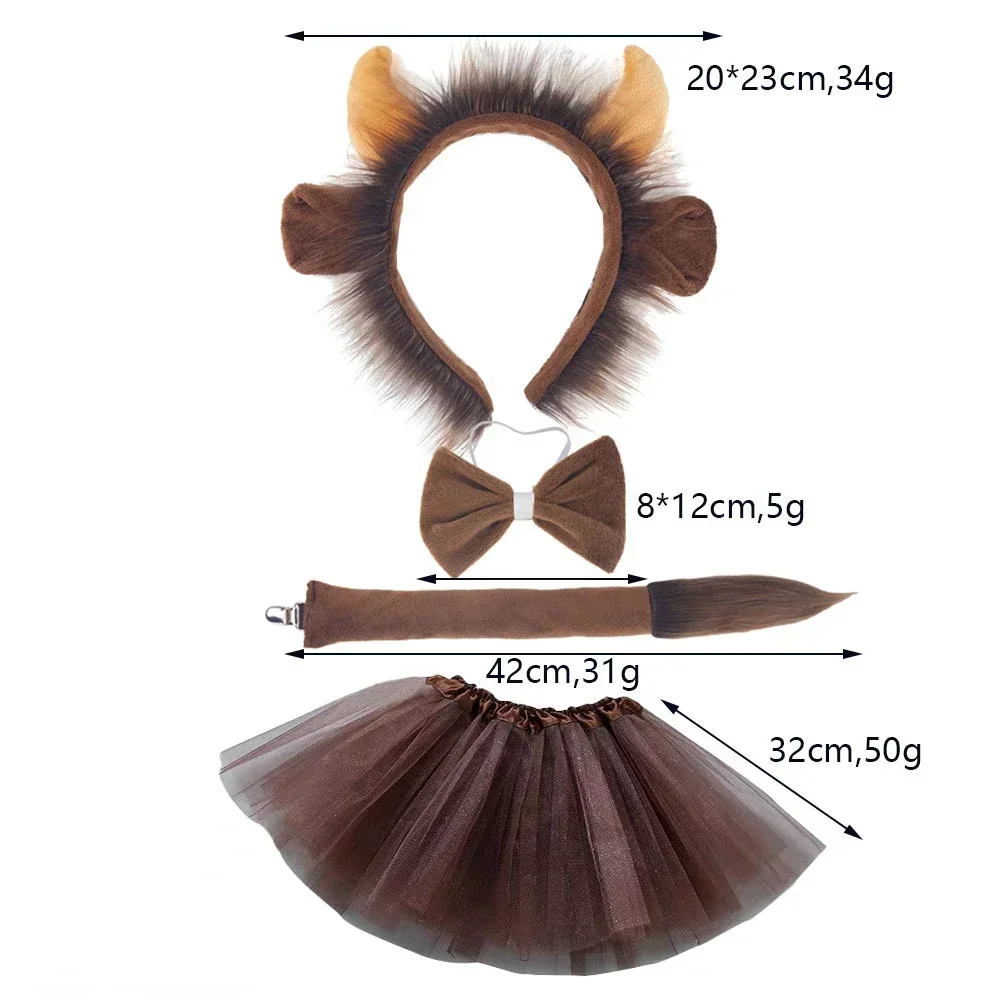 Аксессуары для костюма крупного рогатого скота на Хэллоуин повязка голову гудок