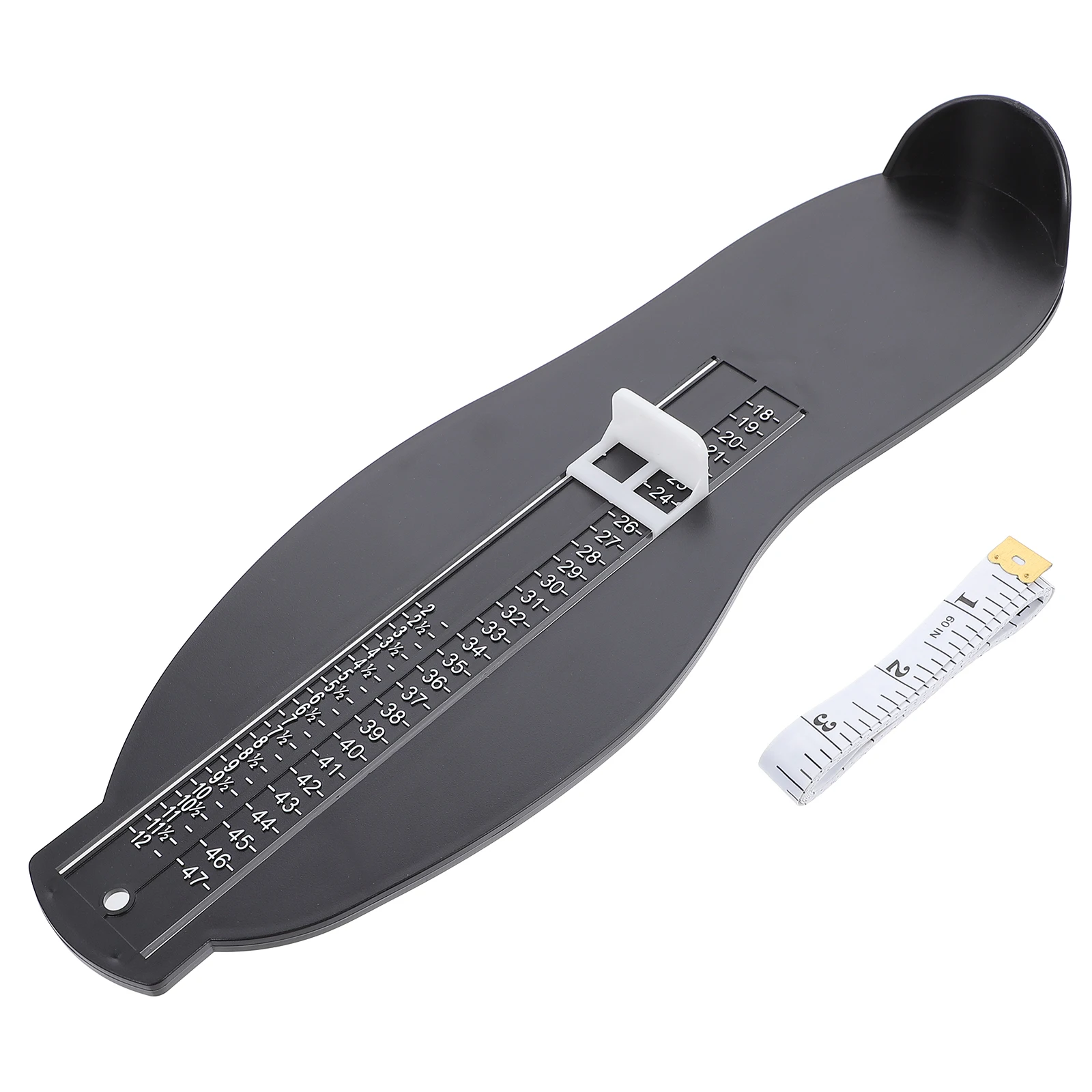 Foot Measuring Device Adult Foot Length Gauge Measure Ruler Tool UK Size Shoes Chart Teenager Measure With Tape Measure