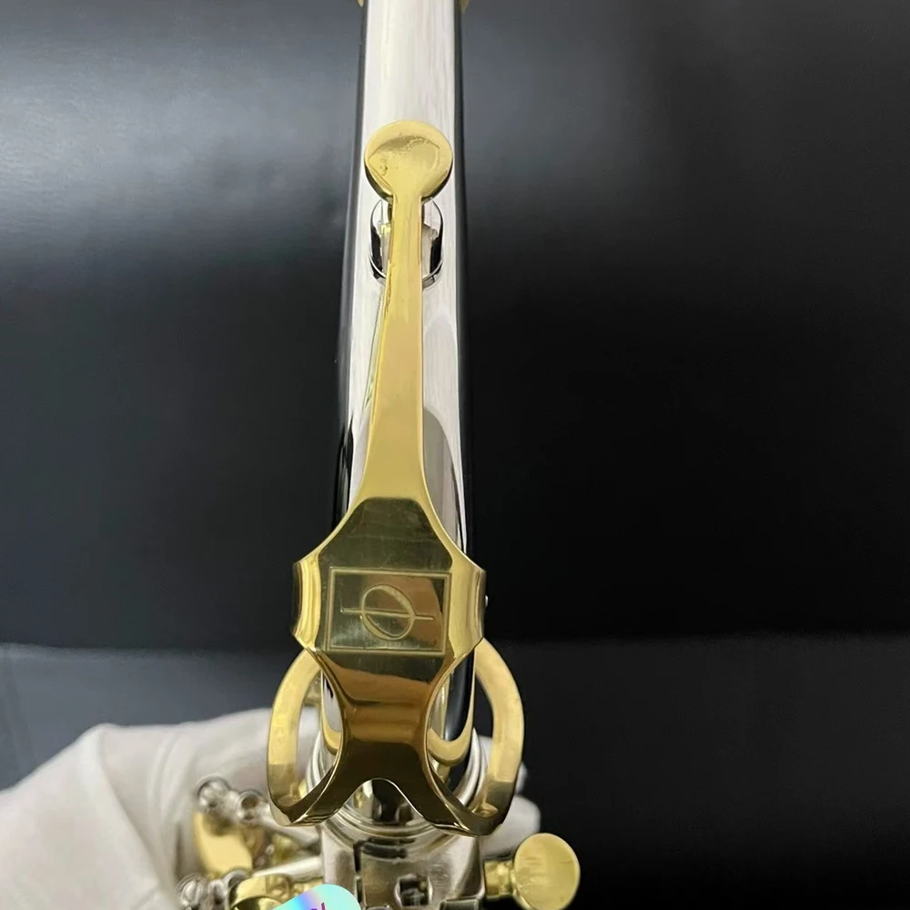 JUPITER JAS-1100SG Eb Латунный альт-саксофон Серебристый Золотой ключ Саксофон