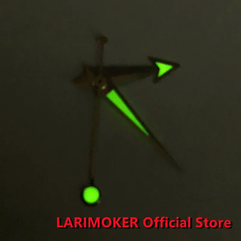 Часы LARIMOKER со светящимися стрелками подходят для NH35 NH36 ETA 2824 2836 Miyota 8215 8205 821A Mingzhu