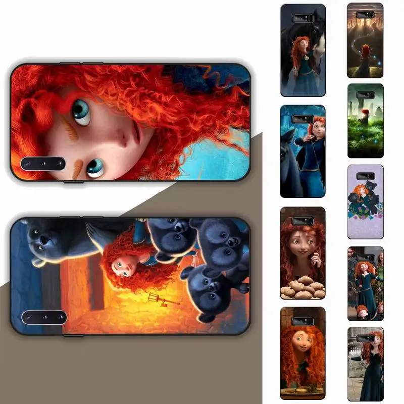 

Disney Brave Merida Princess Phone Case for Samsung Note 5 7 8 9 10 20 pro plus lite ultra A21 12 72