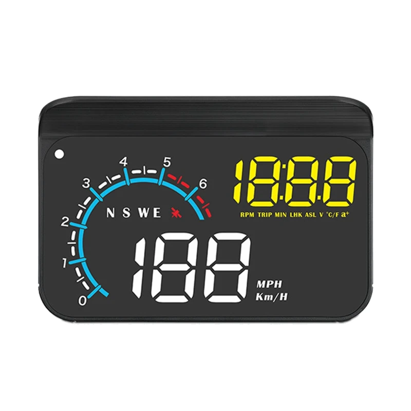 

Автомобильный проектор на лобовое стекло M12, OBD2, GPS-дисплей на лобовое стекло с крышкой объектива, проектор на лобовое стекло, электронная си...