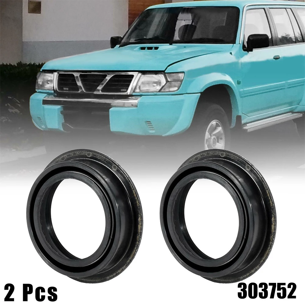 

2pcs Car Seal Rings Front Trail Gear Trail Safe Inner Axle Seals Interior Accessories For Nissan Patrol Y60 GQ Y61 GU OE 303752