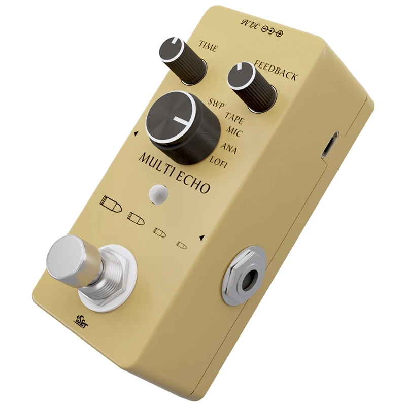 

ISET MULTI ECHO Guitar Pedal Acoustic Pedal For Electric Guitar BASS True Bypass