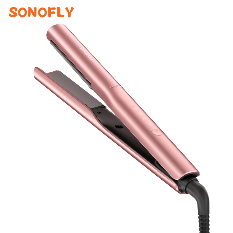 SONOFLY Showsee 2in1 Hair Straightener Curler Profession Ceramics Hairdressing Styling Tools Women Hair Electric Curling Iron E2