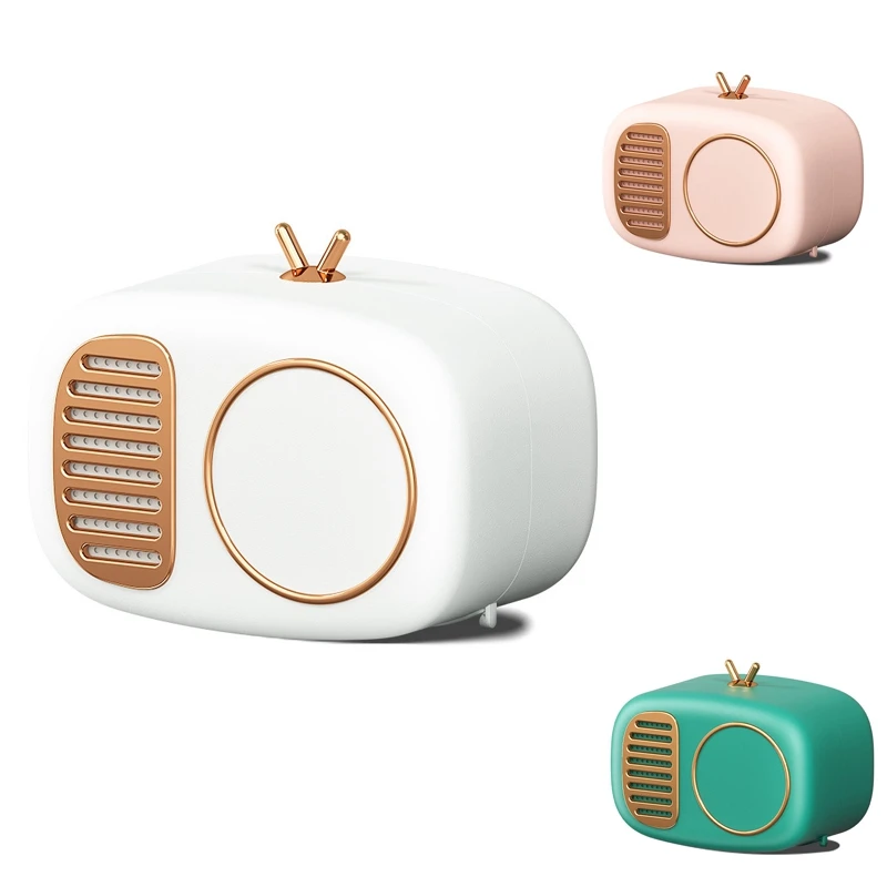 

Retro Radio Model Tissue Box Desktop Paper Holder Vintage Dispenser Storage Napkin Case Organizer Ornament Craft
