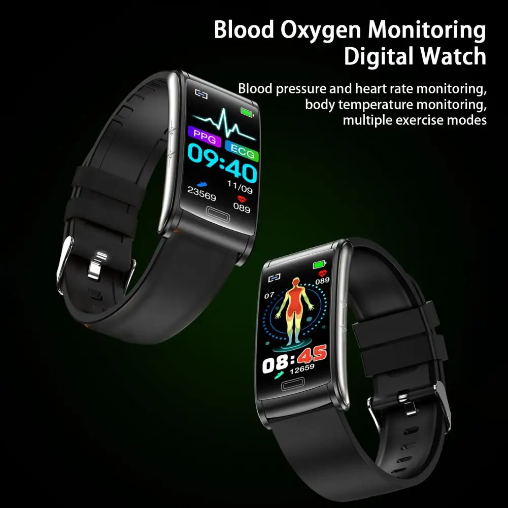 

Men Women Electronic Smart Watch Blood Glucose Blood Oxygen Heart Rate Health Monitoring Waterproof Digital Watch Smartband