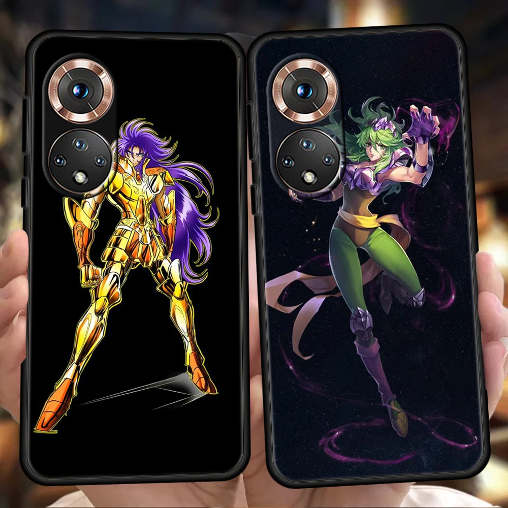 

Чехол Saint Seiya чехол для телефона аниме для Honor 50 10i 20i Pro, чехол для Honor 20 20S 10 9 8A 8S 8X 7A 5,7 дюймов 7X, силиконовый чехол из ТПУ