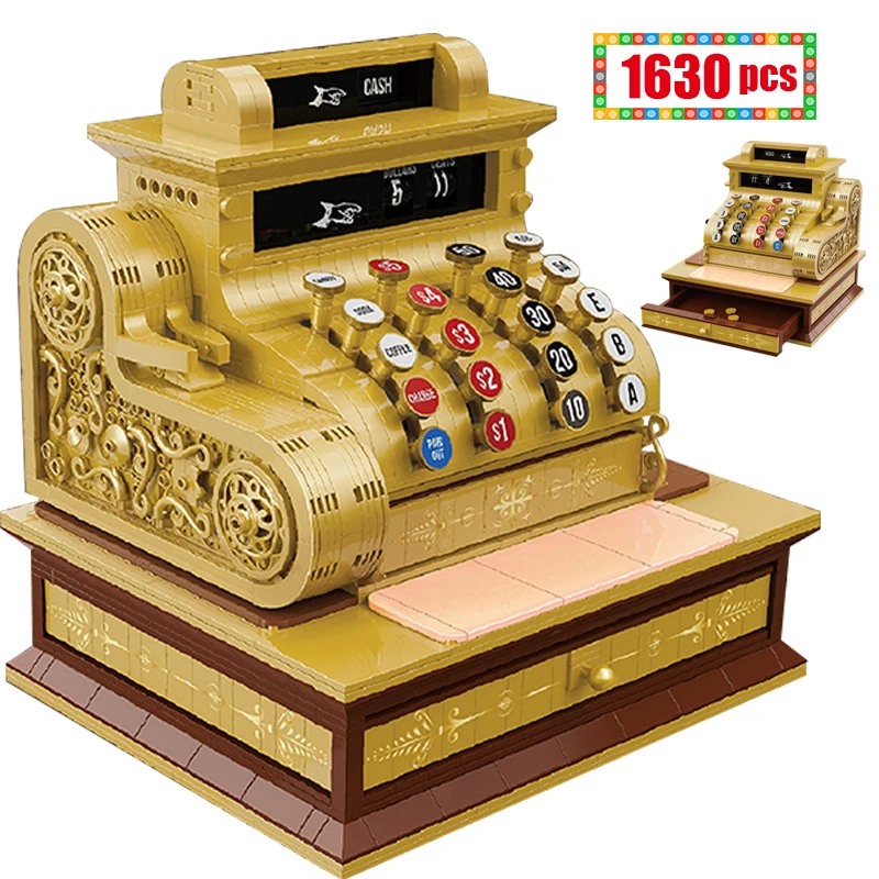 

1630 шт., Детский конструктор «мини-город»
