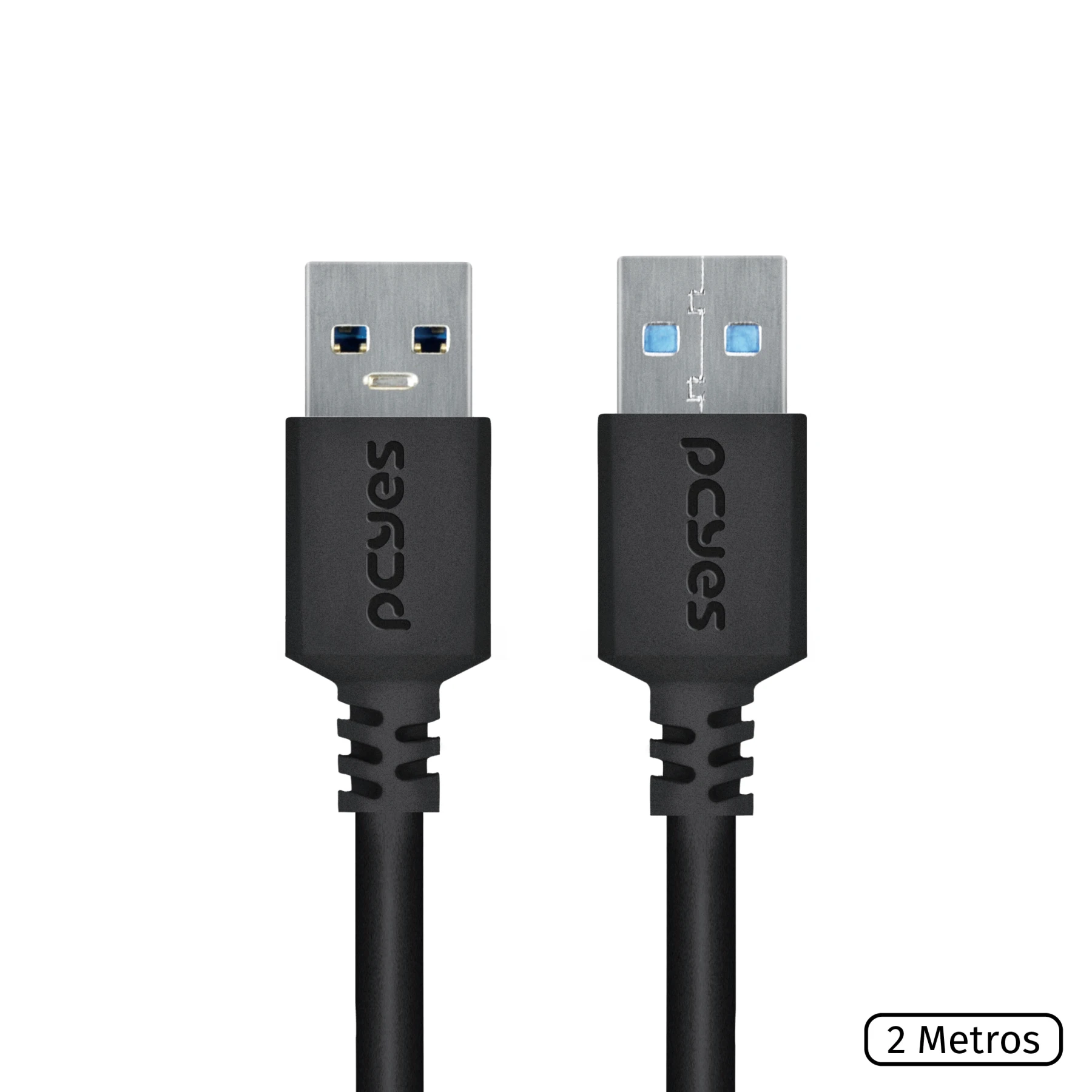 

USB DATA CABLE TO 3.0 MALE FOR USB TO 3.0 MALE 28AWG PURE COVER 2 METERS-PUAM3-2