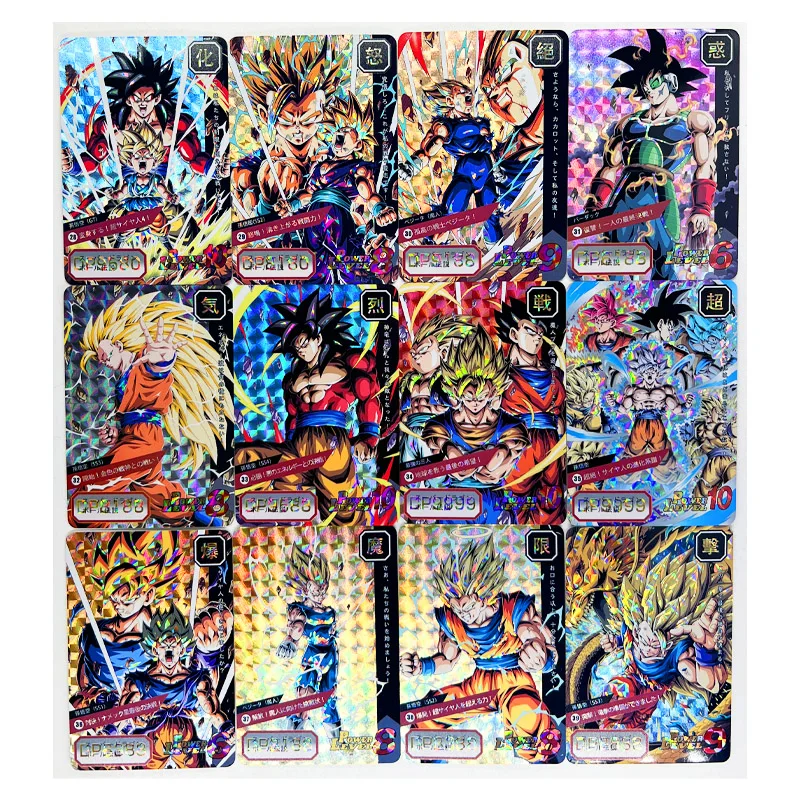 27 шт./компл. Dragon Ball Z GT суперсайянские герои Боевая карточка ультра инстинкт Гоку