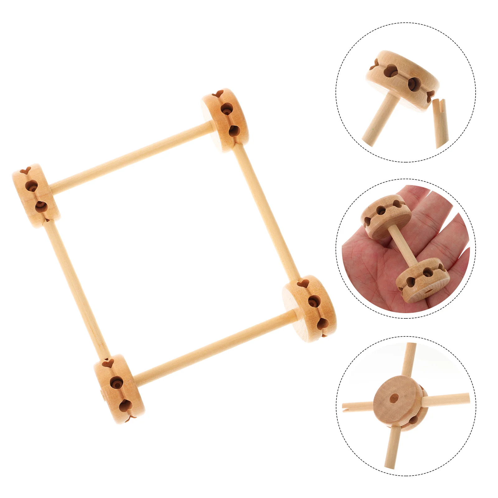 

Разнообразные строительные блоки, игрушки, интересные игрушки для детей, нежный деревянный магнит для малышей