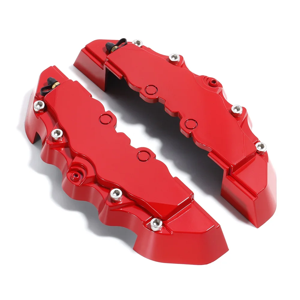 

2 шт./лот, декоративная крышка тормозного суппорта для колеса 16-20 дюймов, АБС-пластик без логотипа, красный/синий/черный/желтый