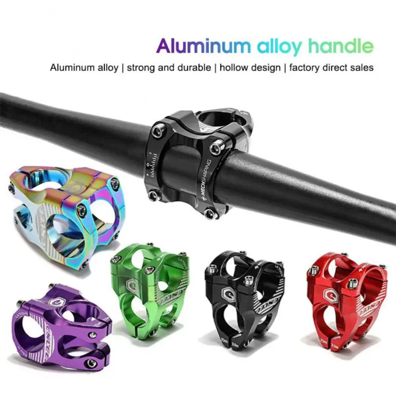 

Anode Treatment Hollow Stem Strong Aluminum Alloy 3d Forging Mountain Bike Handlebar Cnc Bicycle Downhill Riser Bike Stem