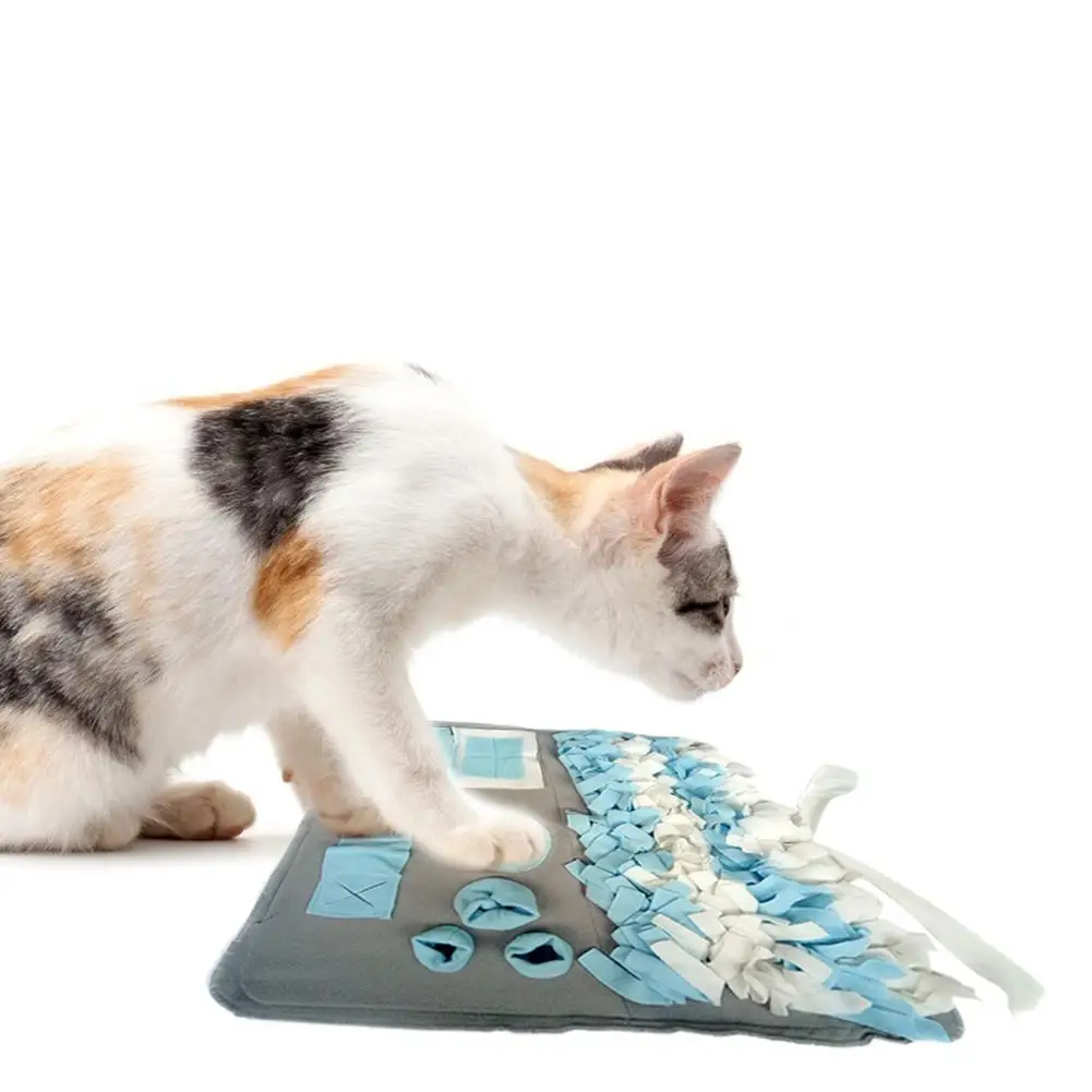 

Dog Cat Smell Training Mat Pet Toy Food Finding Cushion Olfactory Correction Pad Pressure Relieves Accessories 65X65cm